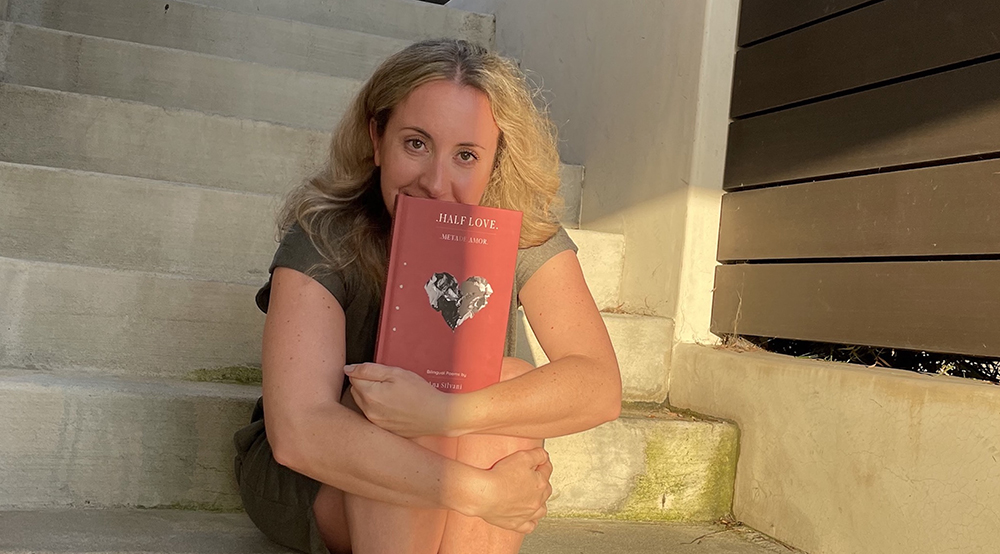 Catarinense, que mora em Los Angeles, lança livro de poemas bilíngue no Brasil