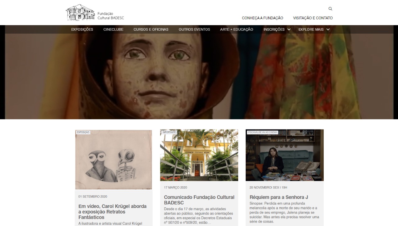 Fundação Cultural BADESC lança espaço de memória e de exposições virtuais