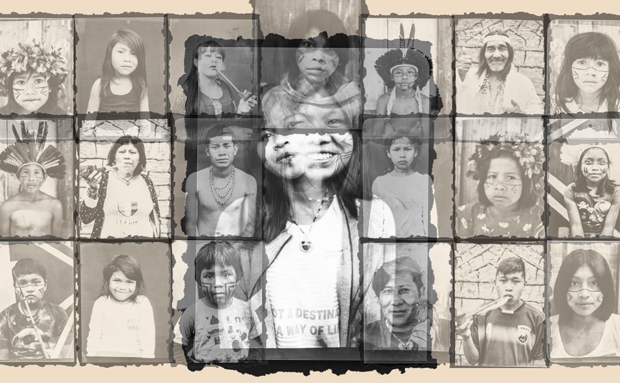 Exposição apresenta retratos de indígenas no estilo Lambe-Lambe em Florianópolis